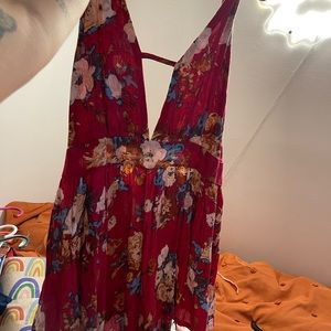SHEIN size medium backless romper